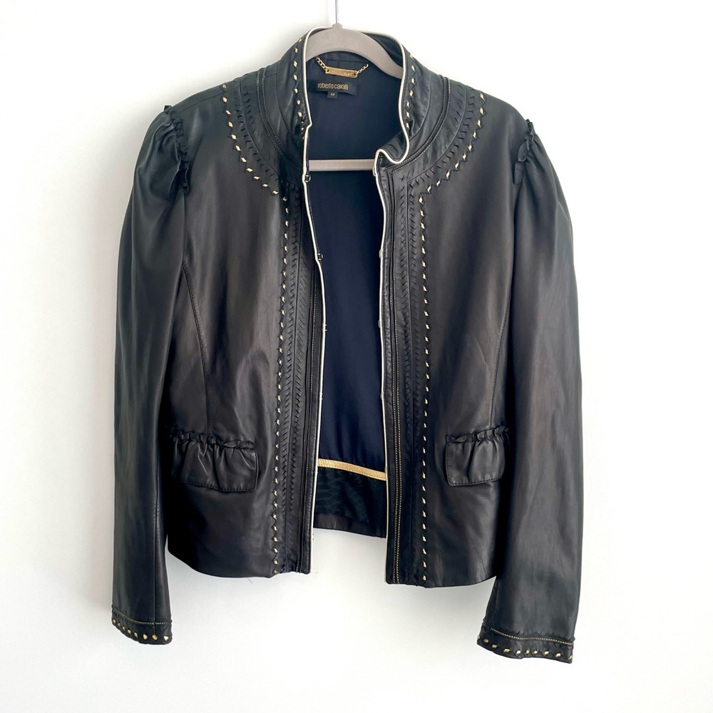 Roberto Cavalli Leather Jacket